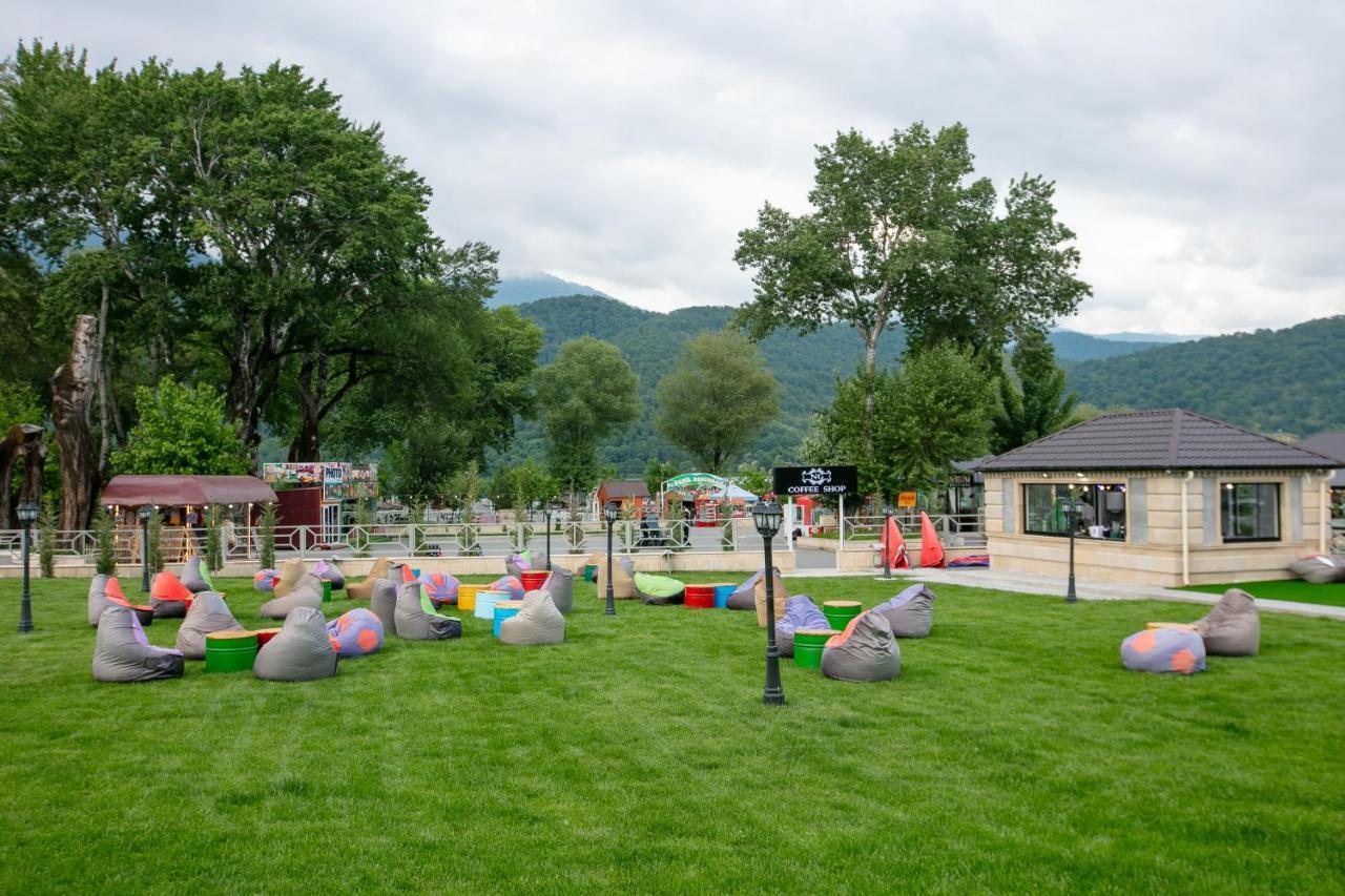Nohur Hotel Gabala Nohurqislaq Exterior photo