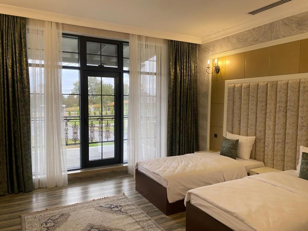 Nohur Hotel Gabala Nohurqislaq Exterior photo